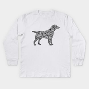 Labrador Kids Long Sleeve T-Shirt